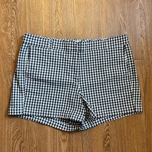 J.Crew gingham Chino Shorts size 12